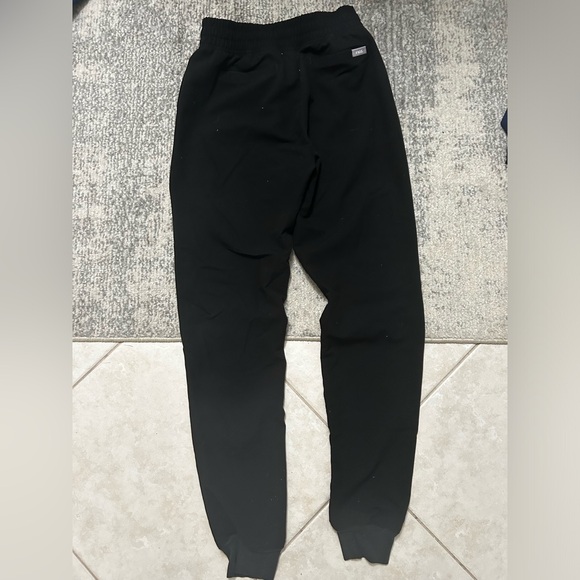 Figs Scrub Pants Joggers XS Tall black - Picture 3 of 3